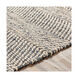Rosemary 36 X 24 inch Charcoal/Cream Rugs, Rectangle