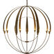 Double Cirque 12 Light 48.3 inch Dark Smoke Large Scale Chandelier Ceiling Light, Large Scale