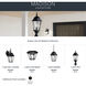 Madison 1 Light 22 inch Black Outdoor Post Lantern