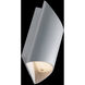 Duet 2 Light 3 inch White ADA Wall Sconce Wall Light, dweLED