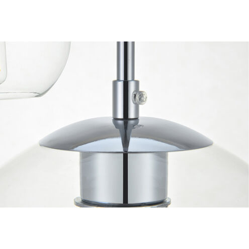 Baxter 3 Light 36 inch Chrome Pendant Ceiling Light