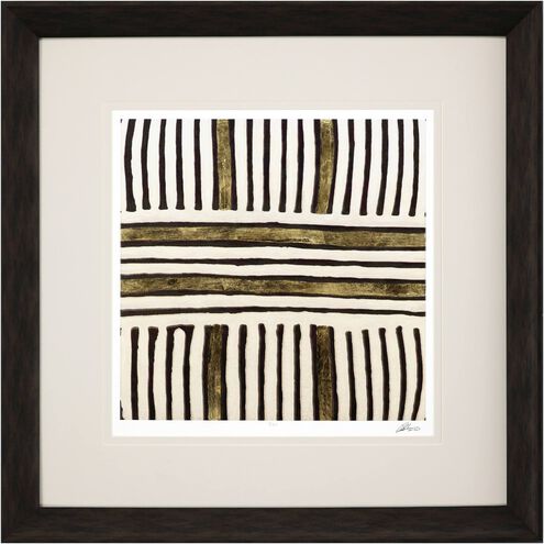 Abstract Collection Brown Framed Art