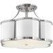 Chance 3 Light 18.00 inch Semi-Flush Mount