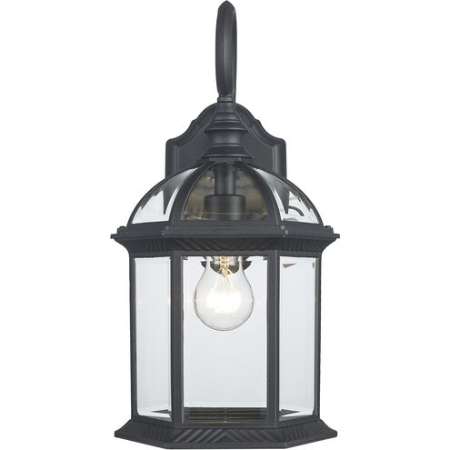 Wentworth 1 Light 16 inch Black Outdoor Wall Lantern