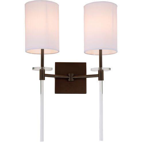Sutton 2 Light 13.50 inch Wall Sconce