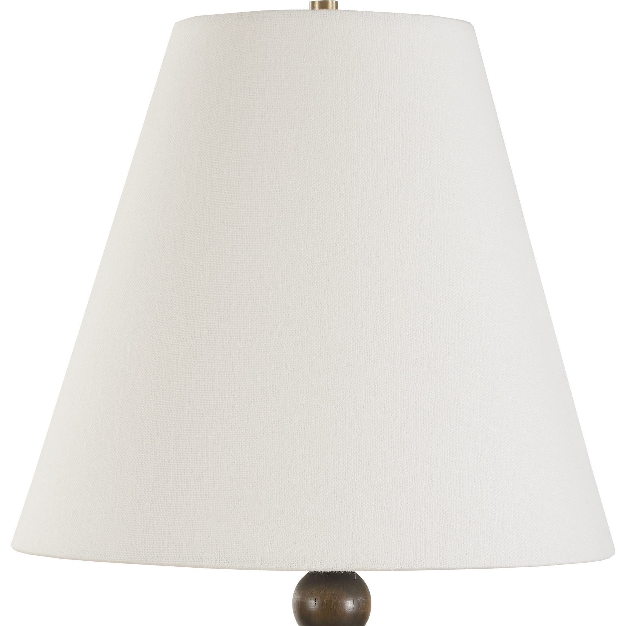 Gallus 34 inch 100.00 watt Dark Walnut and Brass Table Lamp Portable Light