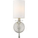 Ella 1 Light 5 inch Brushed Nickel Wall Sconce Wall Light