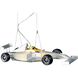 Canada 1 Light 8.9 inch Silver Childrens Lighting Ceiling Light, Race Car