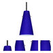 Cierro 1 Light Black Stem Pendant Ceiling Light