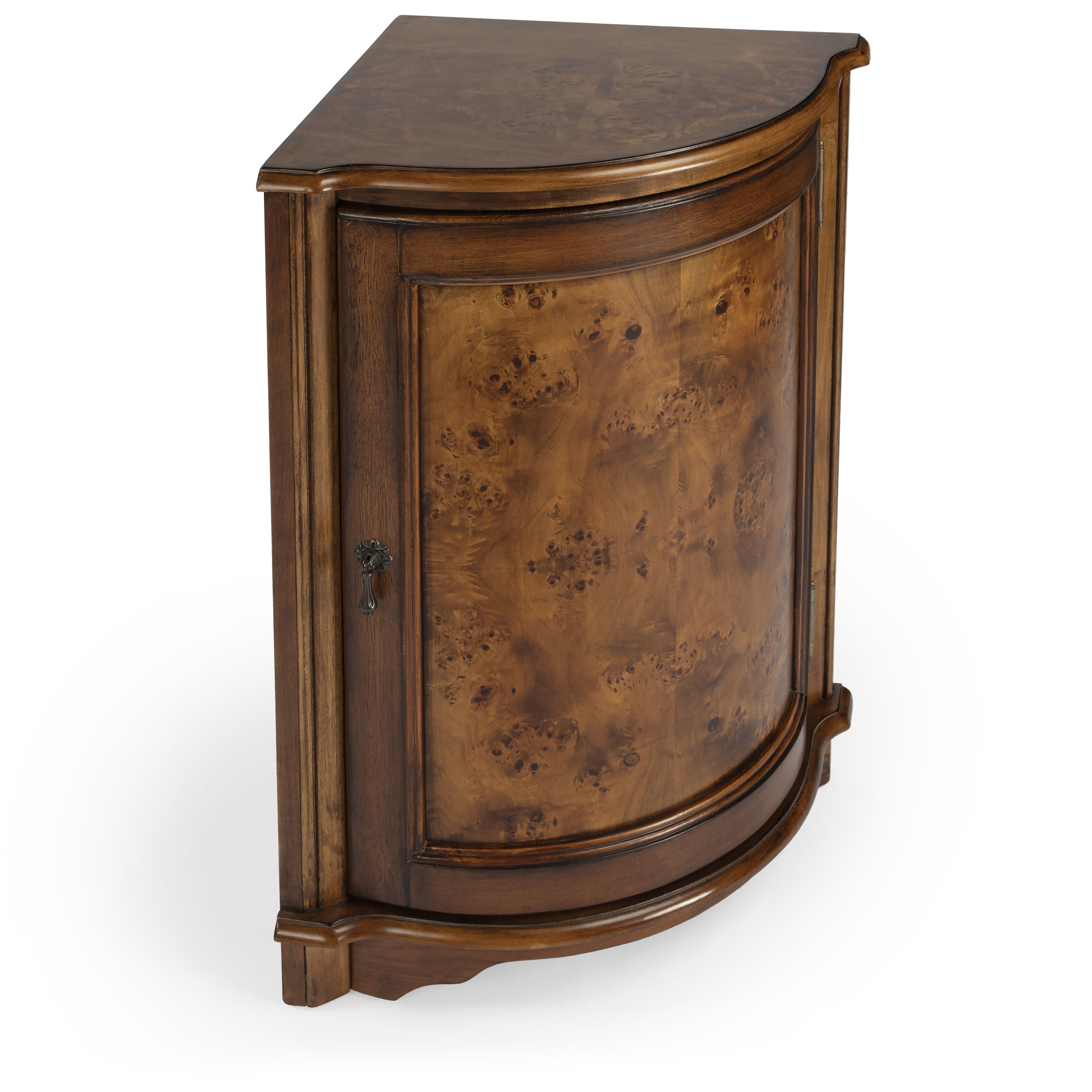 Masterpiece Durham  Olive Ash Burl Chest/Cabinet