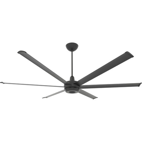 es6 84 inch Black Indoor/Outdoor Ceiling Fan