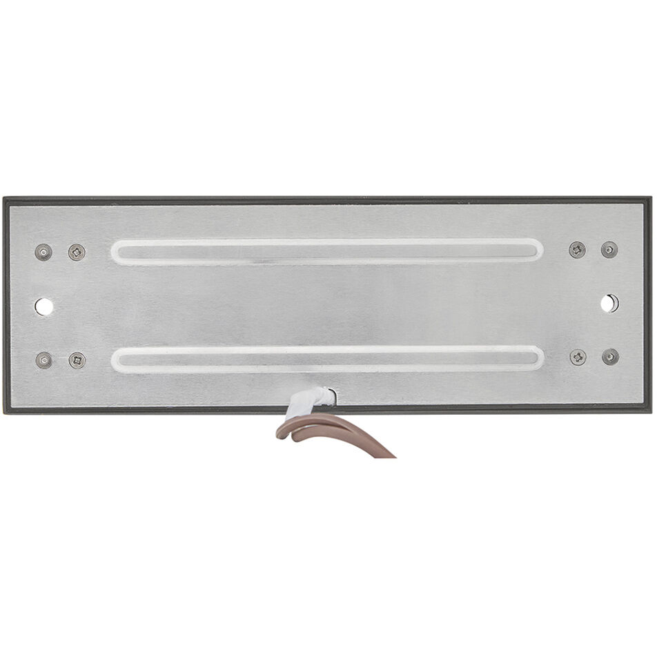 Louvered Brick Light 12v 10.30 watt Satin Black Step Light