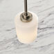 Windom 1 Light 4.25 inch Brushed Nickel Pendant Ceiling Light