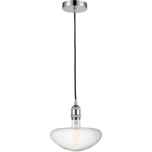 Ballston Edison LED 9.83 inch Polished Chrome Mini Pendant Ceiling Light, Ballston