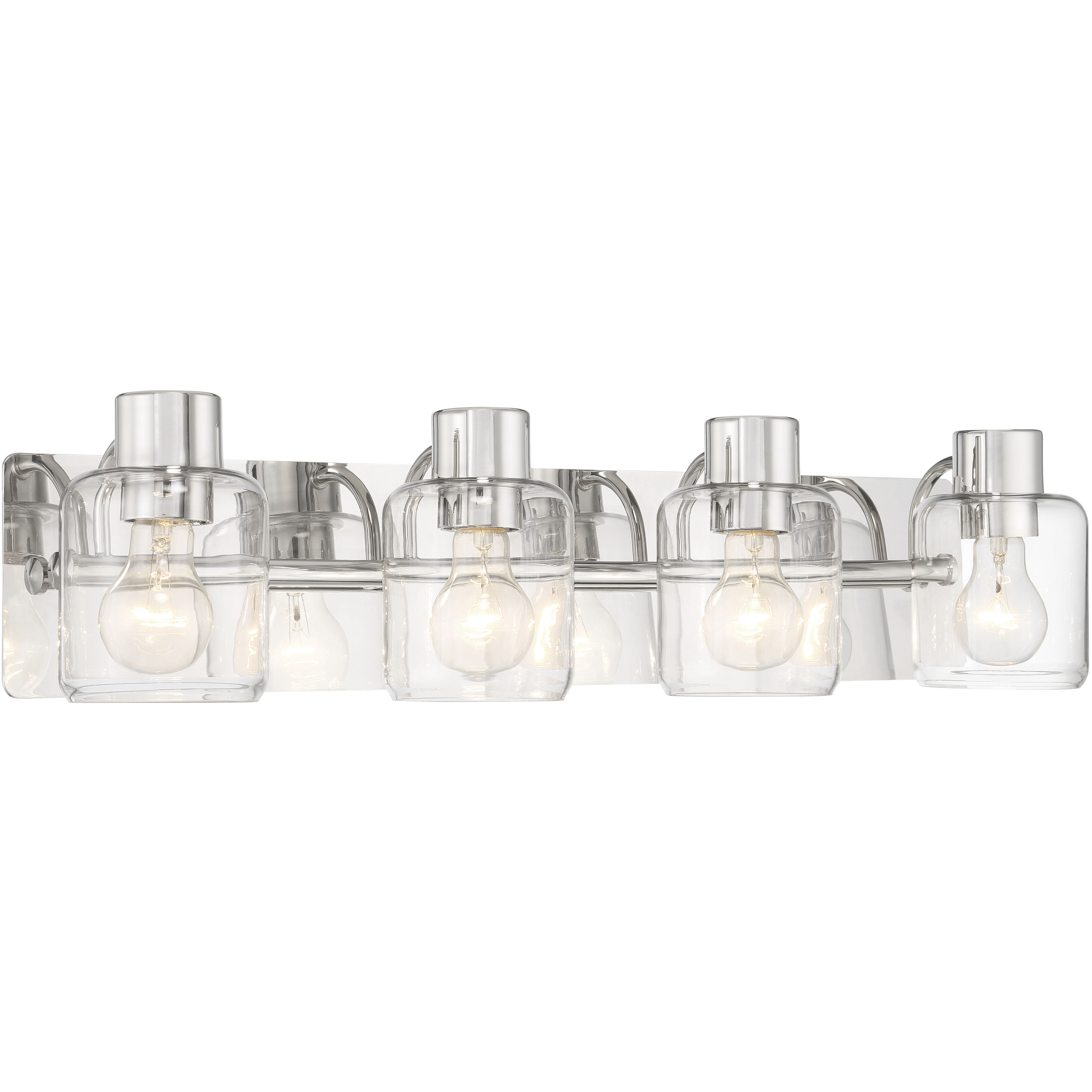 Rori 4 Light 28.25 inch Polished Nickel Vanity Light Wall Light