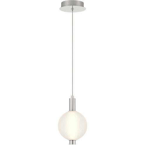 Palmas 1 Light 6 inch Polished Nickel Mini Pendant Ceiling Light