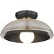 Crawford 1 Light 11.75 inch Flush Mount