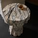 Mirelle 20 inch Mojave Faux Marble Accent Table
