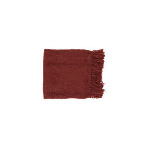 Tobias 71 X 51 inch Red Throw