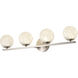 Forma LED 32.3 inch Brushed Nickel Wall Sconce Wall Light