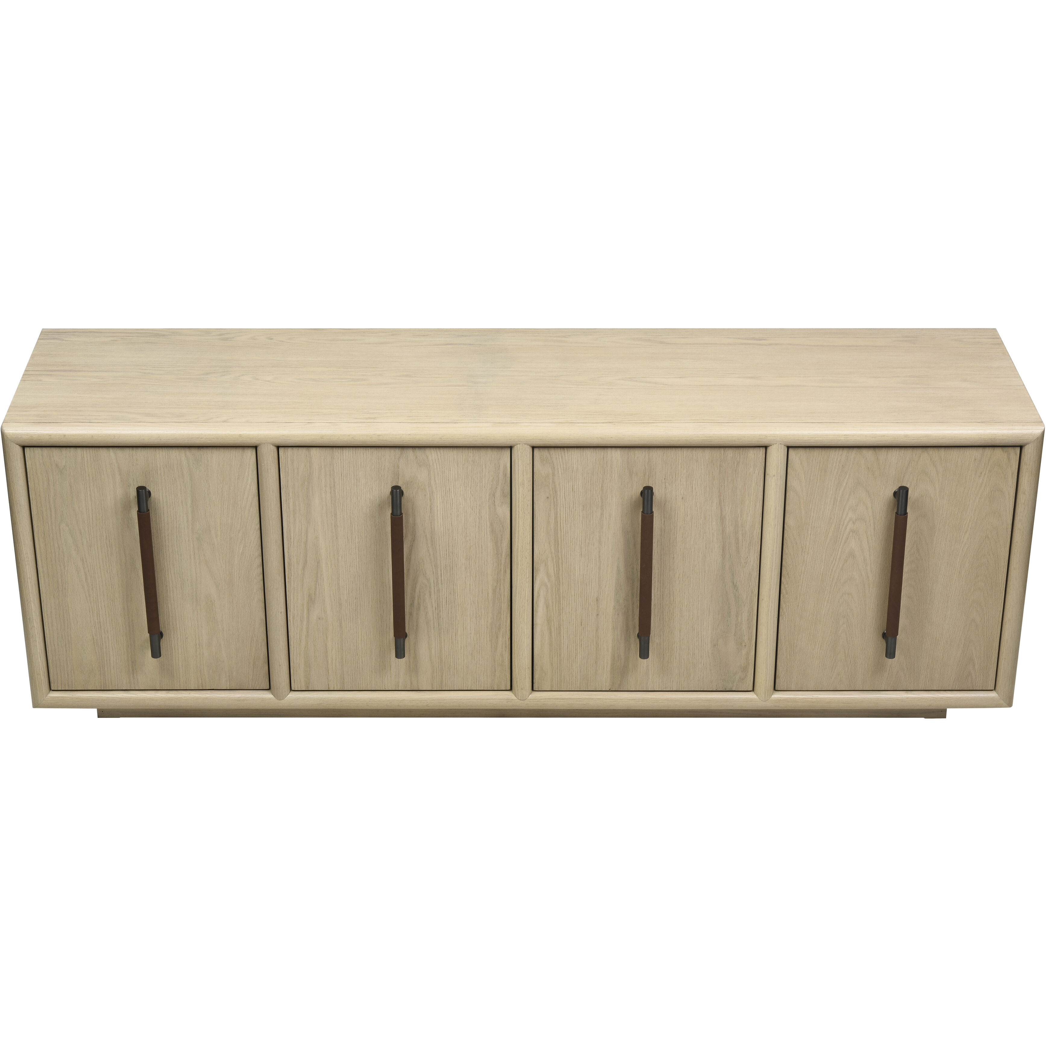 Yearling Light Oak with Blackened Bronze and Brown Credenza