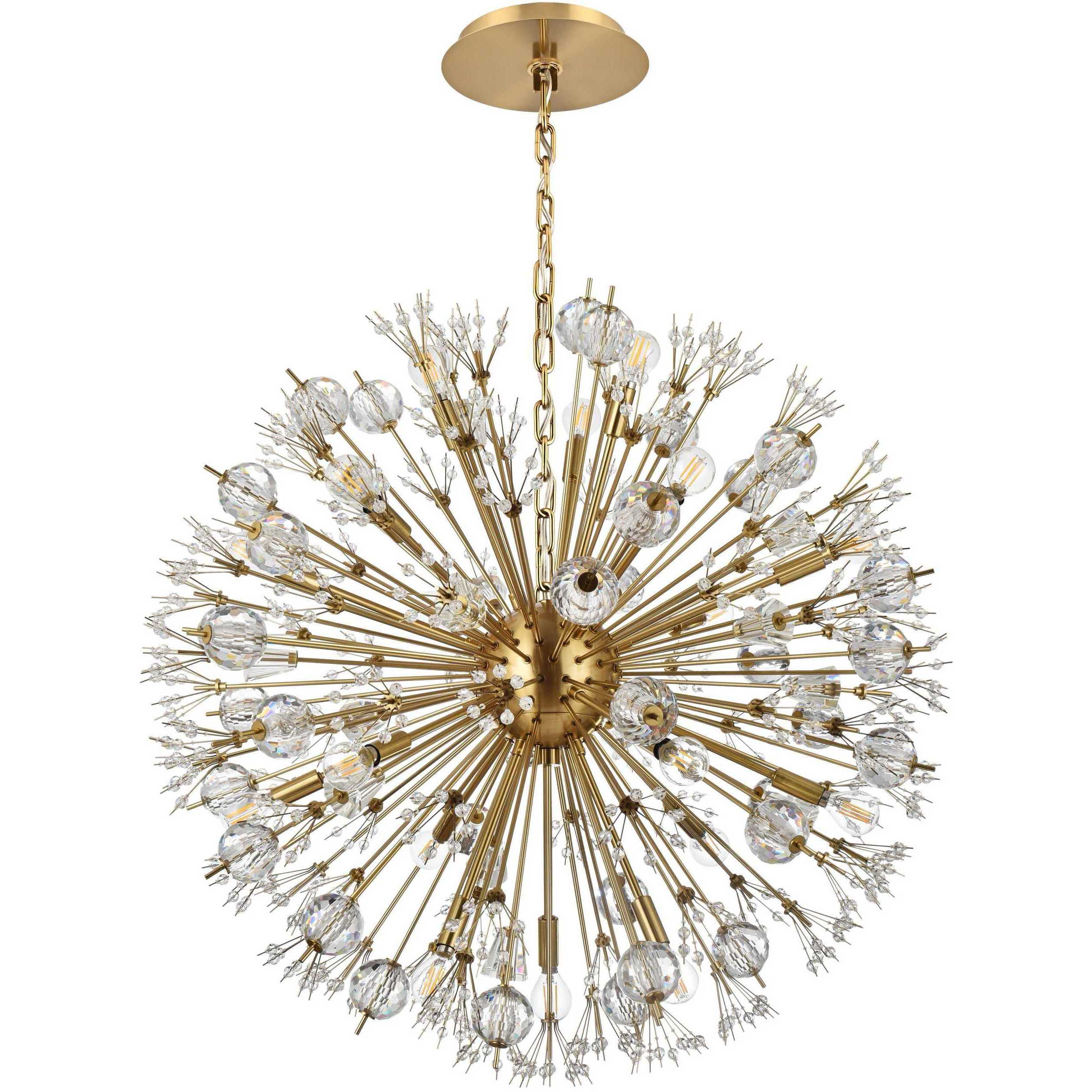 Vera 18 Light 32 inch Gold Pendant Ceiling Light