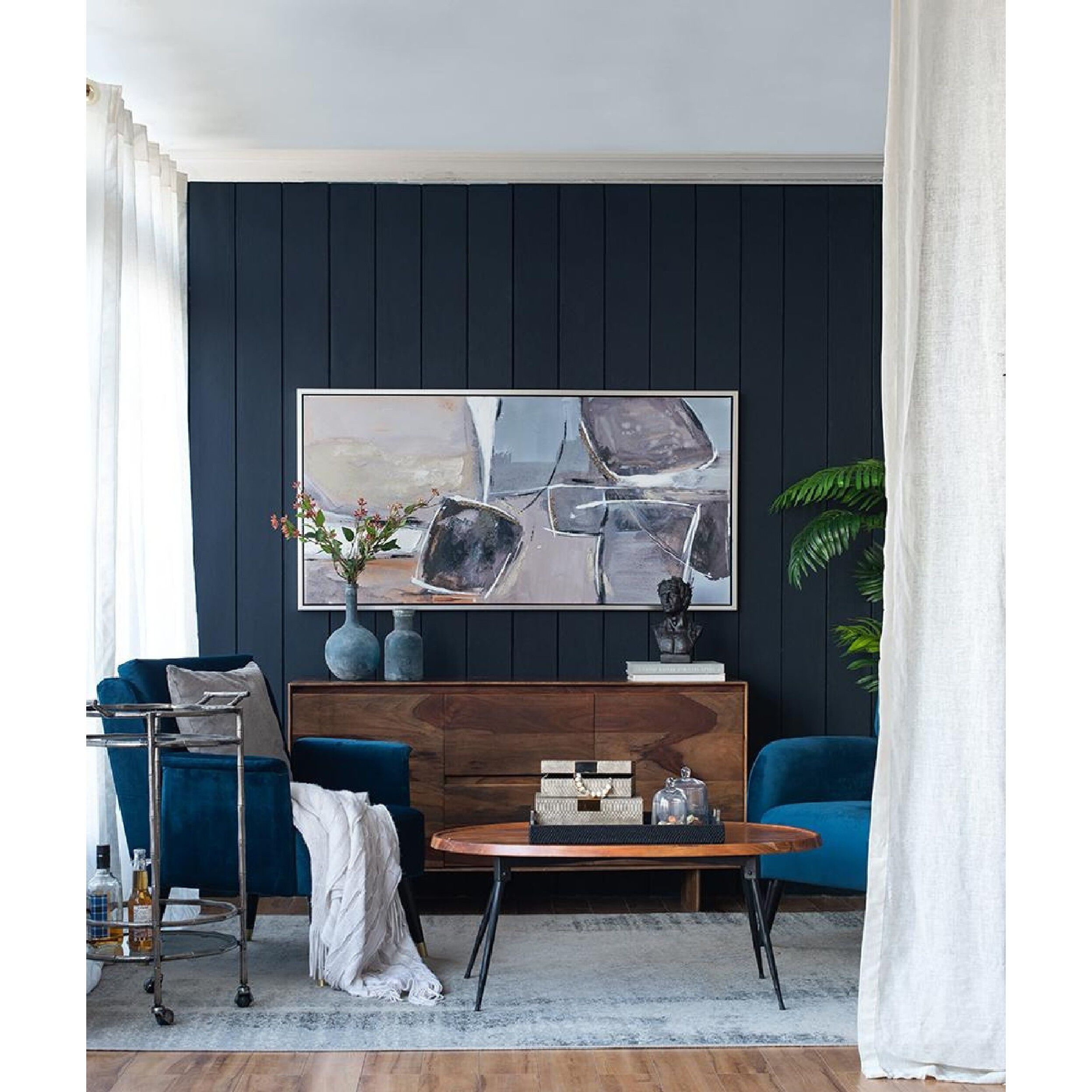 Ice Beige/Gray Wall Art