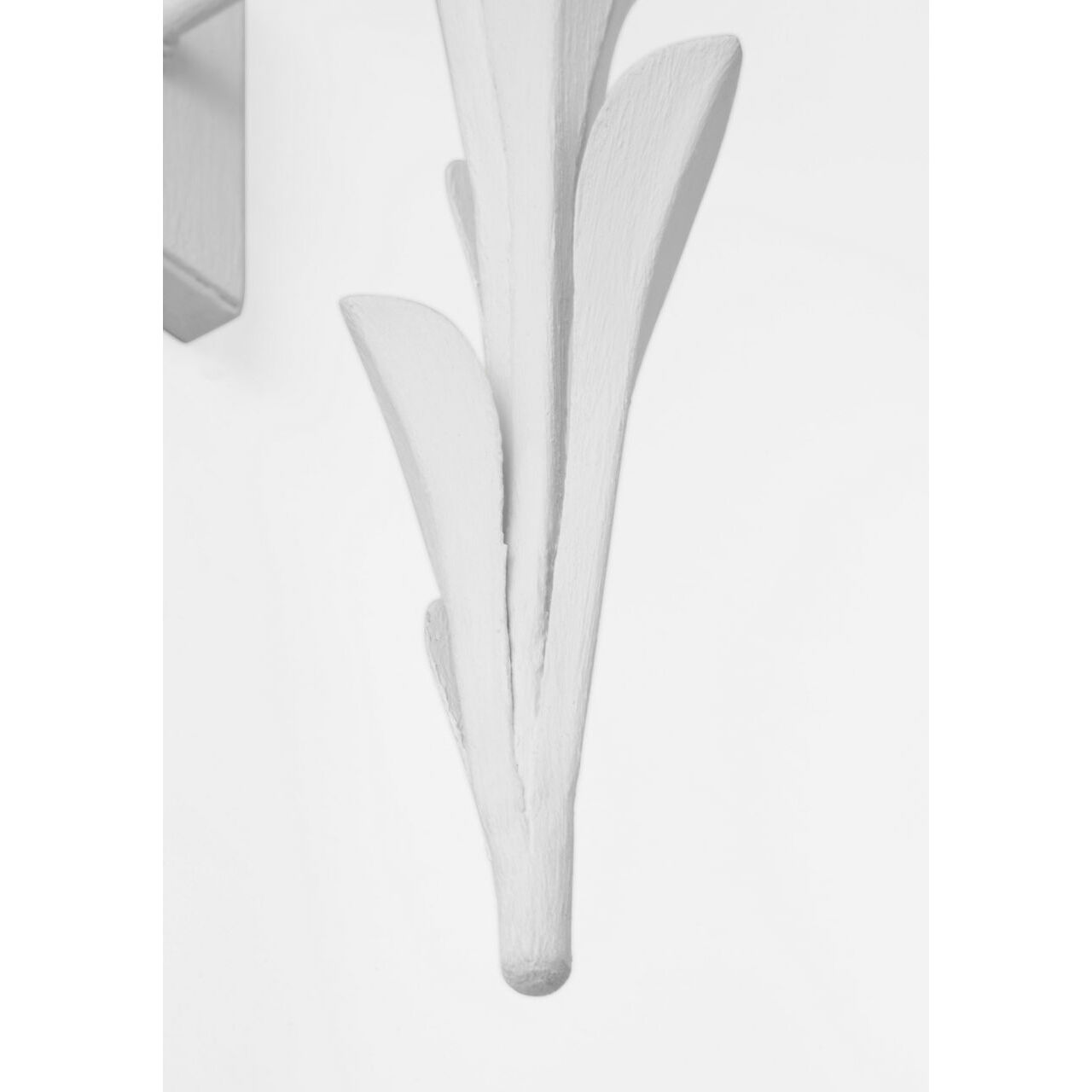 Chapman & Myers Provenz LED 8 inch Plaster White Tail Sconce Wall Light