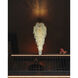 Verre de Mer 6 Light 24 inch Contemporary Gold Chandelier Ceiling Light, Large