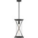 Rockhill 1 Light 9.5 inch Dark Matte Black Outdoor Pendant