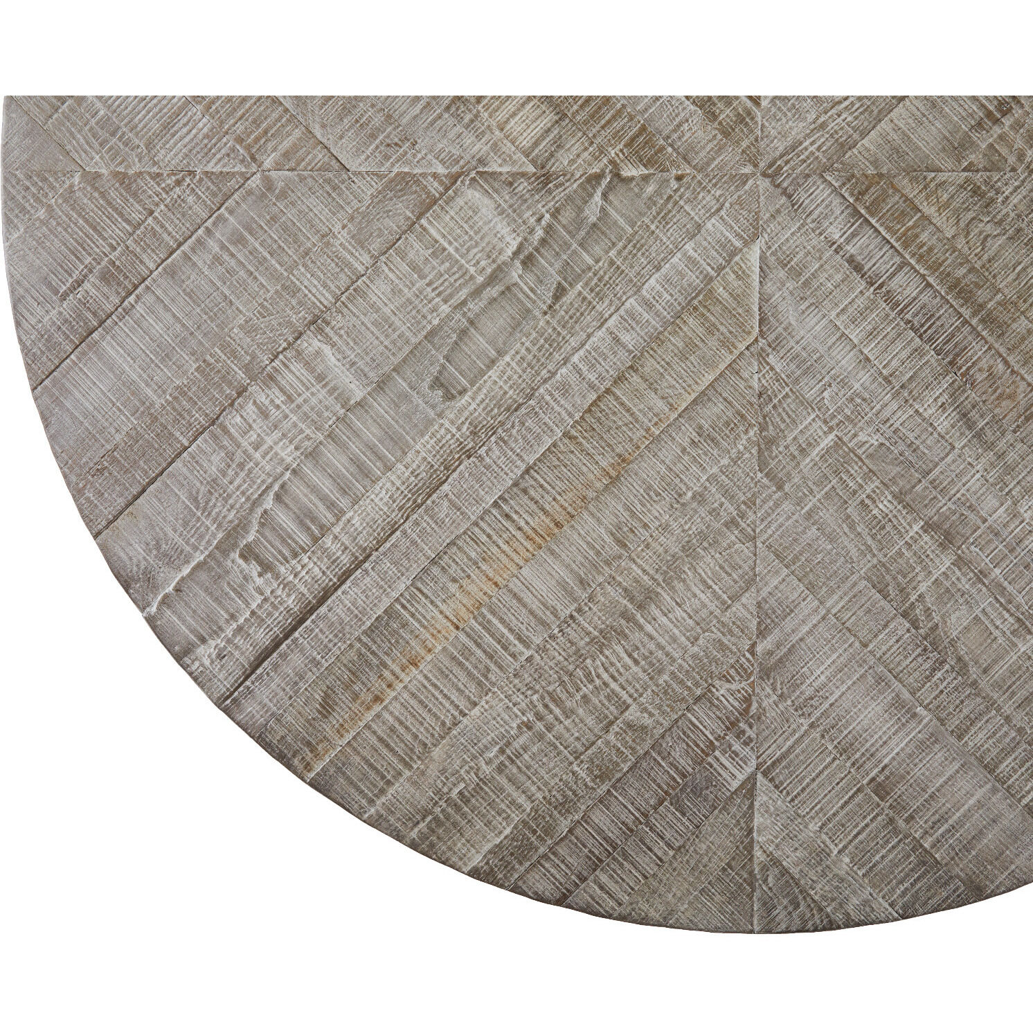 Colton 48 X 48 inch Charcoal Oak / Rusty Black Coffee Table