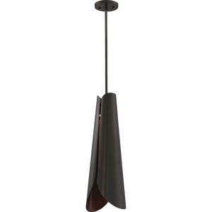 Thorn LED 9 inch Bronze and Copper Accents Pendant Ceiling Light
