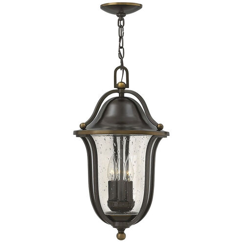 Bolla 3 Light 11 inch Olde Bronze Outdoor Hanging Lantern
