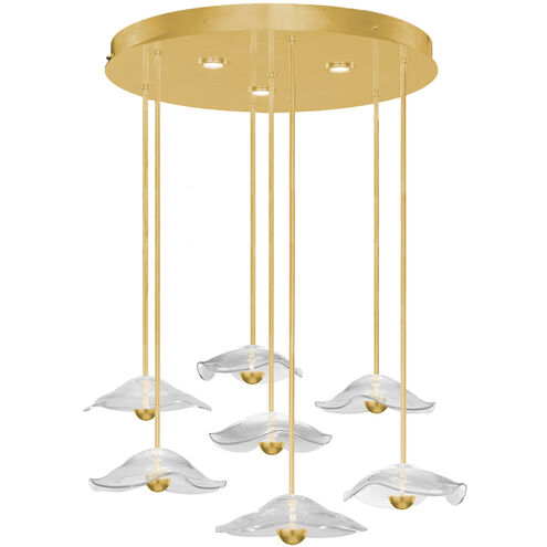 Embark 10 Light 43 inch Gold Pendant Ceiling Light
