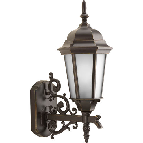 Welbourne 1 Light 17 inch Antique Bronze Outdoor Wall Lantern