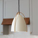 Sean Lavin Norman 1 Light 6.25 inch Satin Brass Pendant Ceiling Light