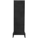 Etruscan Hand Rubbed Black Tower Cabinet