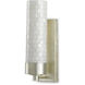 Abadan 1 Light 5 inch Silver Leaf Wall Sconce Wall Light