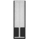 Vodka LED 5 inch Black Vanity Light Wall Light in 16in.