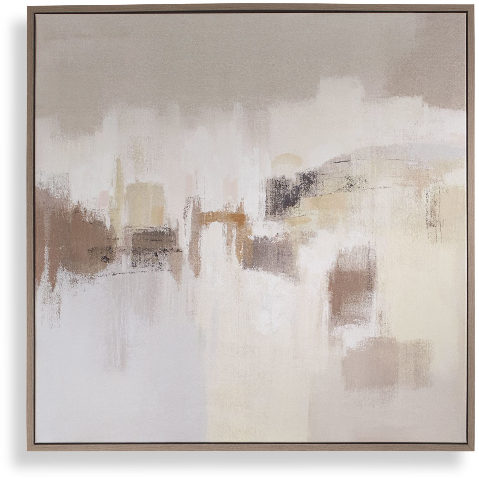 Daybreak Multicolor Framed Abstract Art