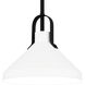 Brink 1 Light 10 inch Matte Black Mini Pendant Ceiling Light