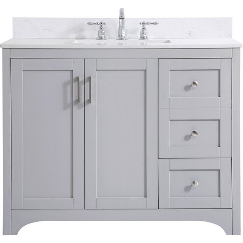 Moore 42 X 22 X 34 inch Grey Vanity Sink Set