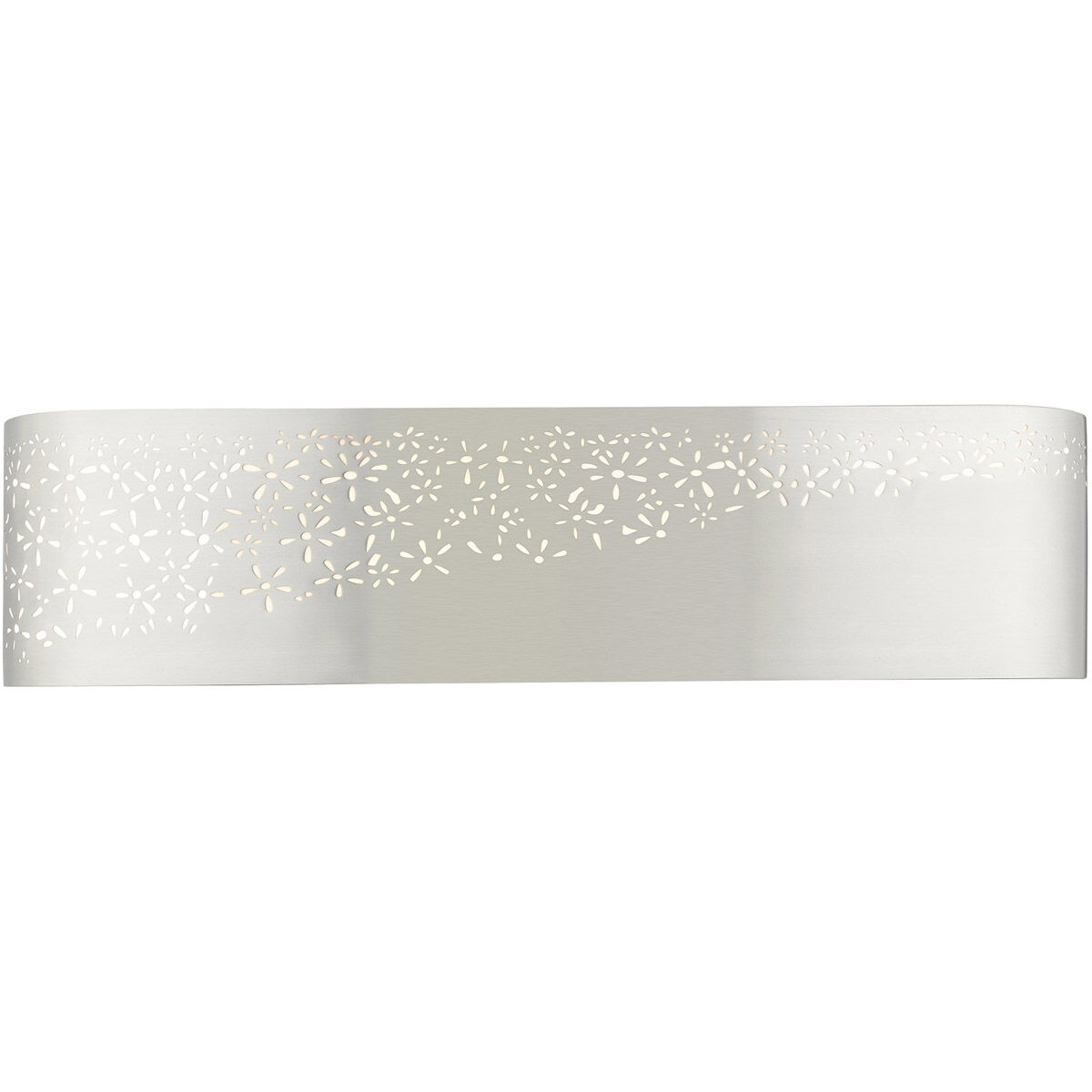 Noria 4 Light 24 inch Brushed Nickel ADA Vanity Sconce Wall Light