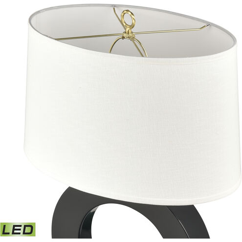 Around the Edge 32 inch 9.00 watt Dry White Table Lamp Portable Light