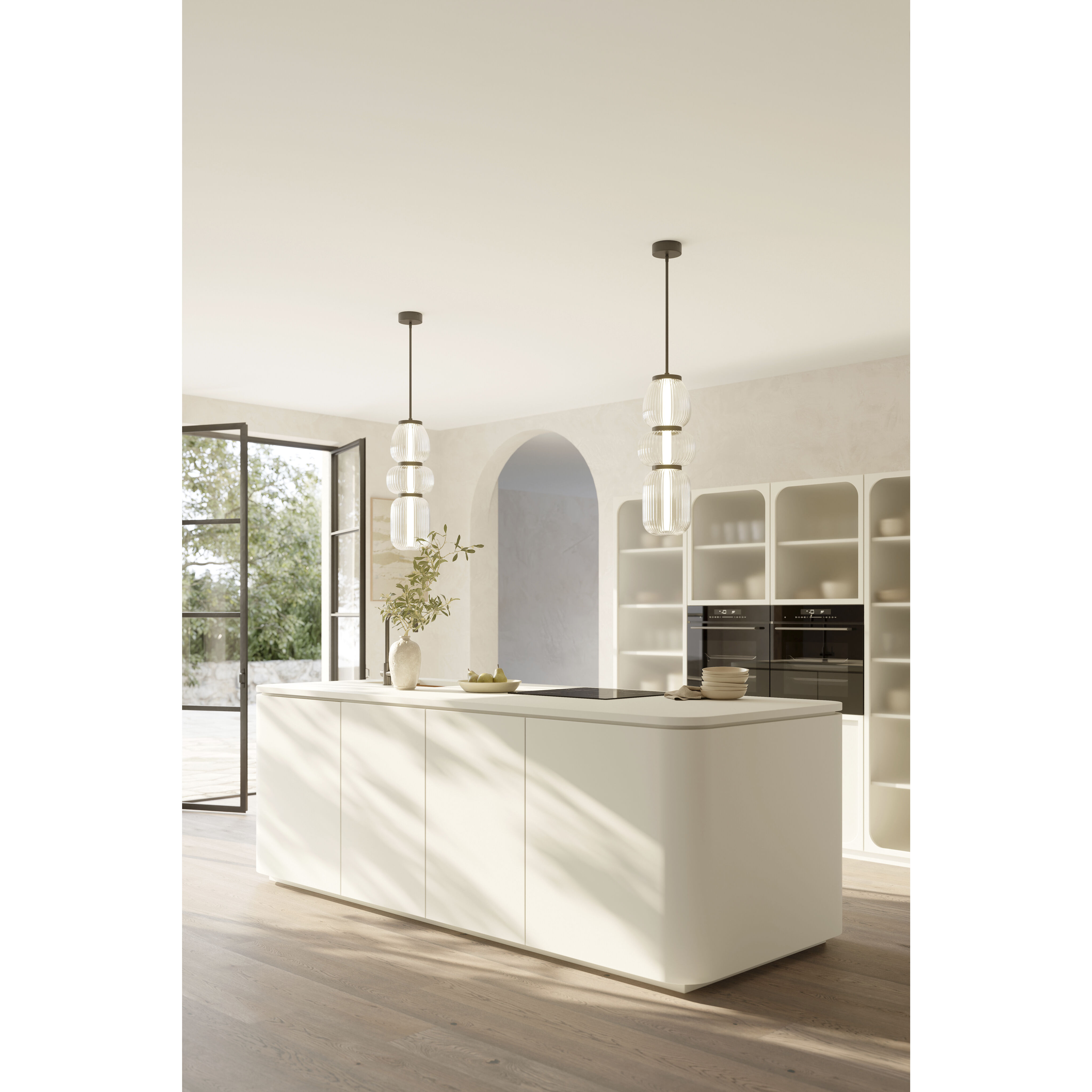 Cordel LED 9.5 inch Legacy Brass Mini Pendant Ceiling Light