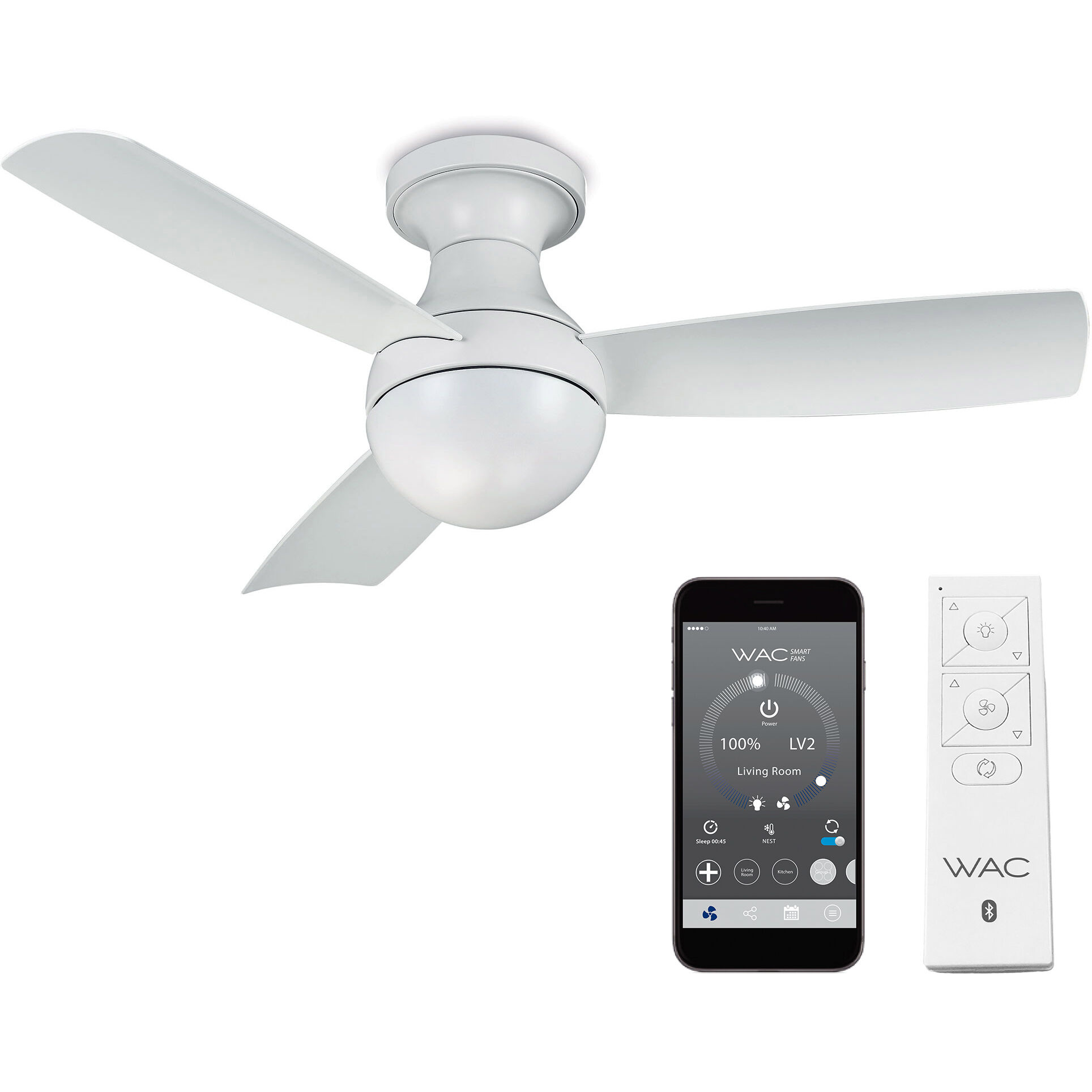 Orb 44.00 inch Indoor Ceiling Fan