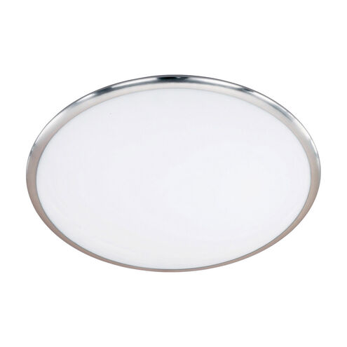 Seattle 1 Light 16 inch Nickel-Matte Flush Mount Ceiling Light