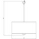 Grove 3 Light 18 inch English Bronze Pendant Ceiling Light