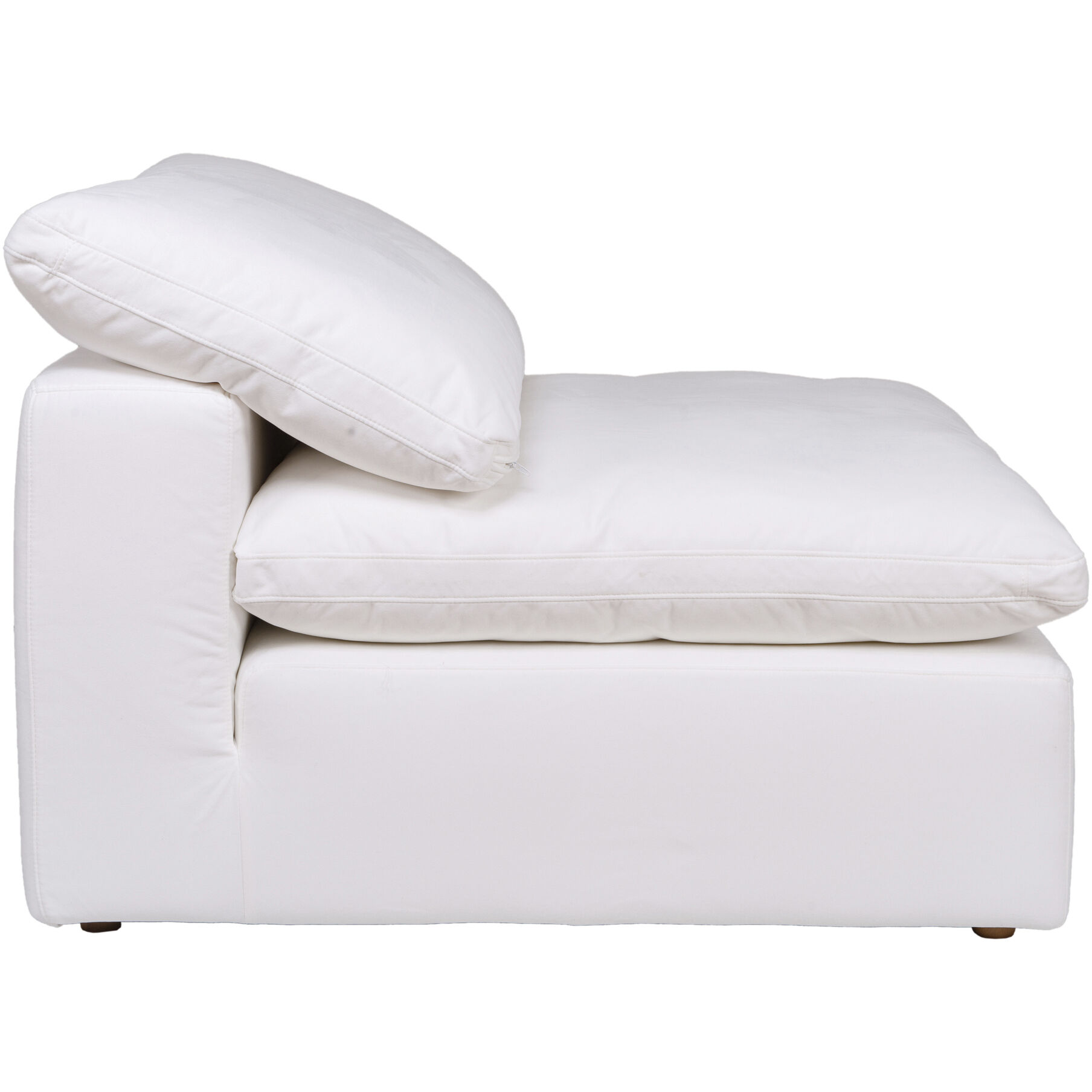 Clay White Slipper Chair