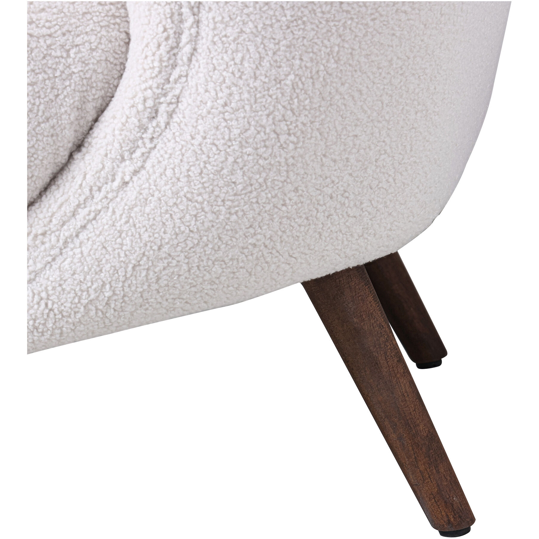 Margot White Occasional Chair, Accent Chair